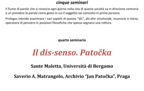 Il dis-senso. Patočka